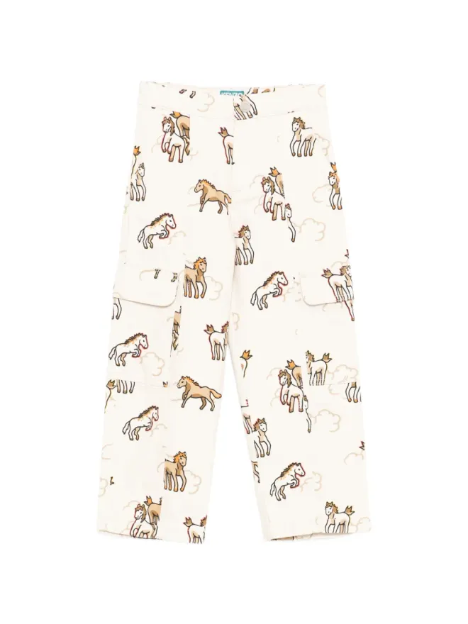 Kenzo Kids Kenzo Kids 馬柄パンツの商品画像