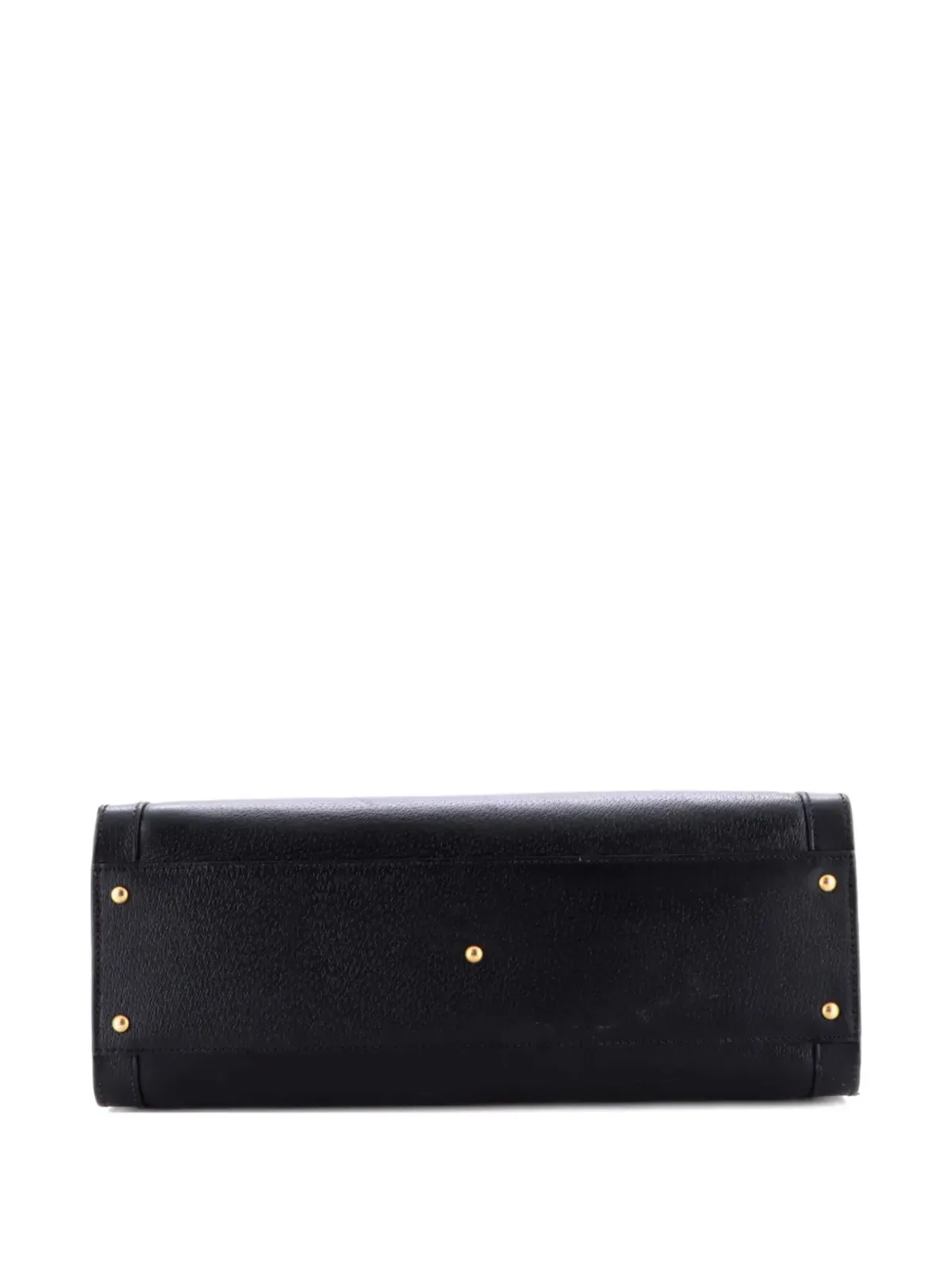 Gucci Pre-Owned ディアナ NM バンブーハンドル レザートートバッグ - ブラック - 画像4