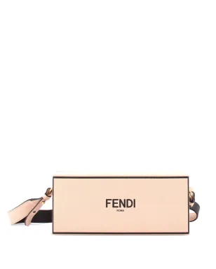 Fendi Pre-Owned ロゴ水平ボックス型クロスボディバッグ レザー ブラック - サムネイル1