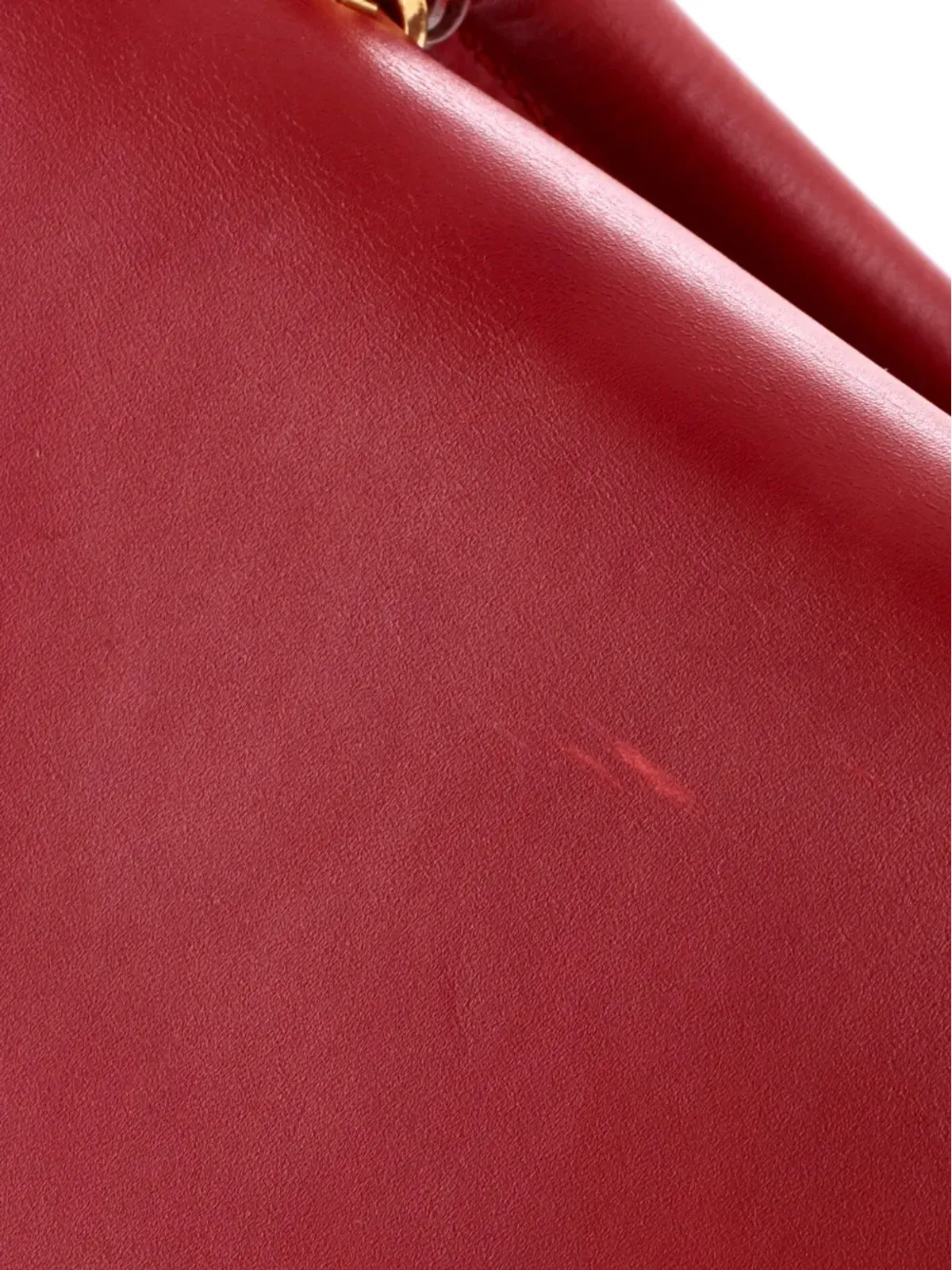 Celine Pre-Owned トリコロール トラペーズバッグ レザー サッチェル - 画像5