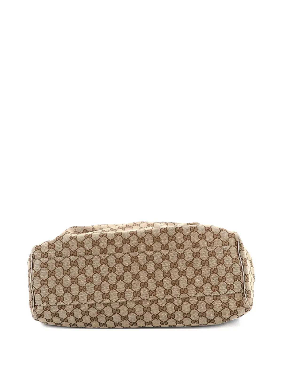 Gucci Pre-Owned Sukey GG Canvas with Leather Large tote bag - Brown - 画像4