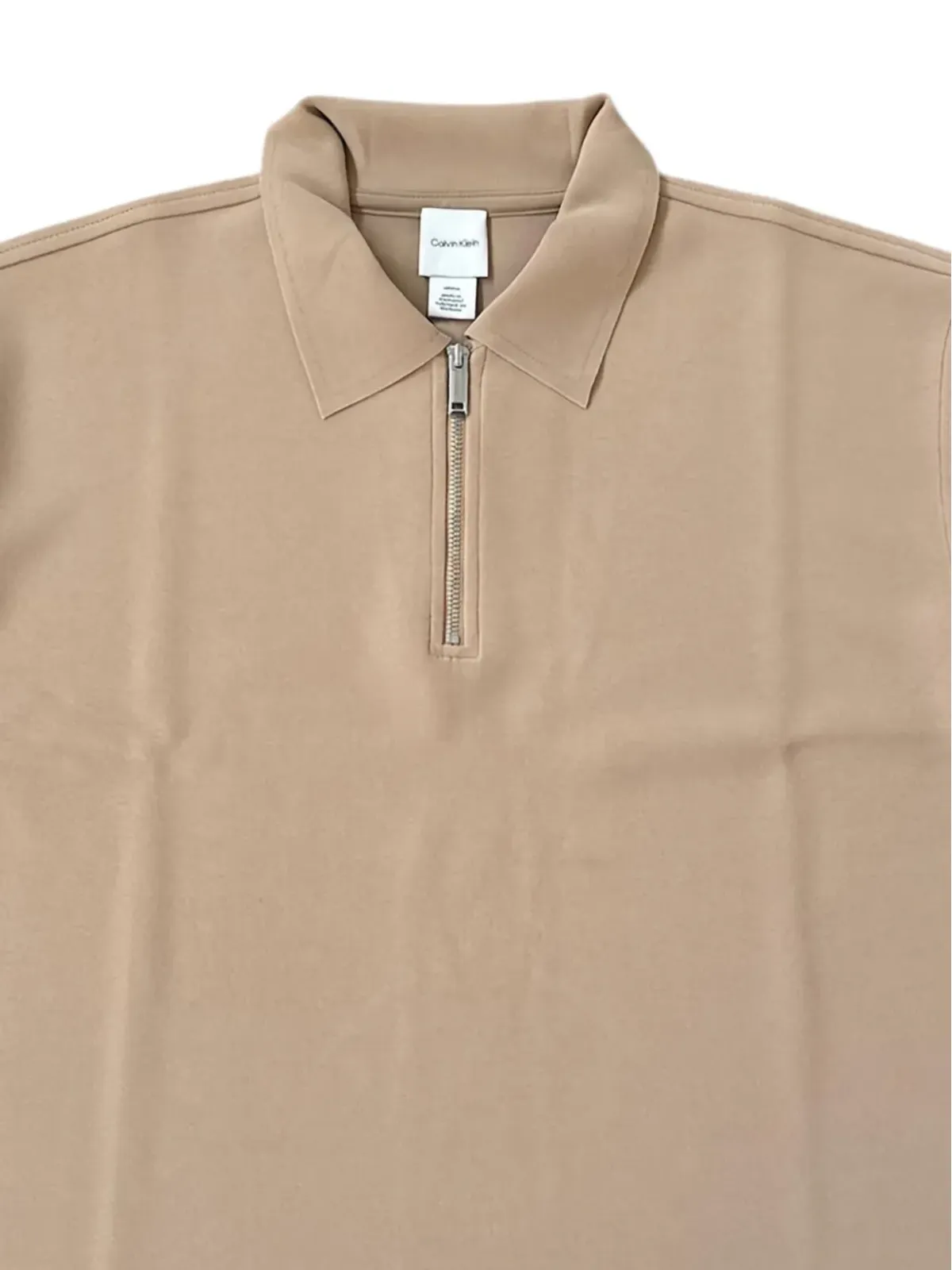 Calvin Klein ジップアップポロトップ - 画像2