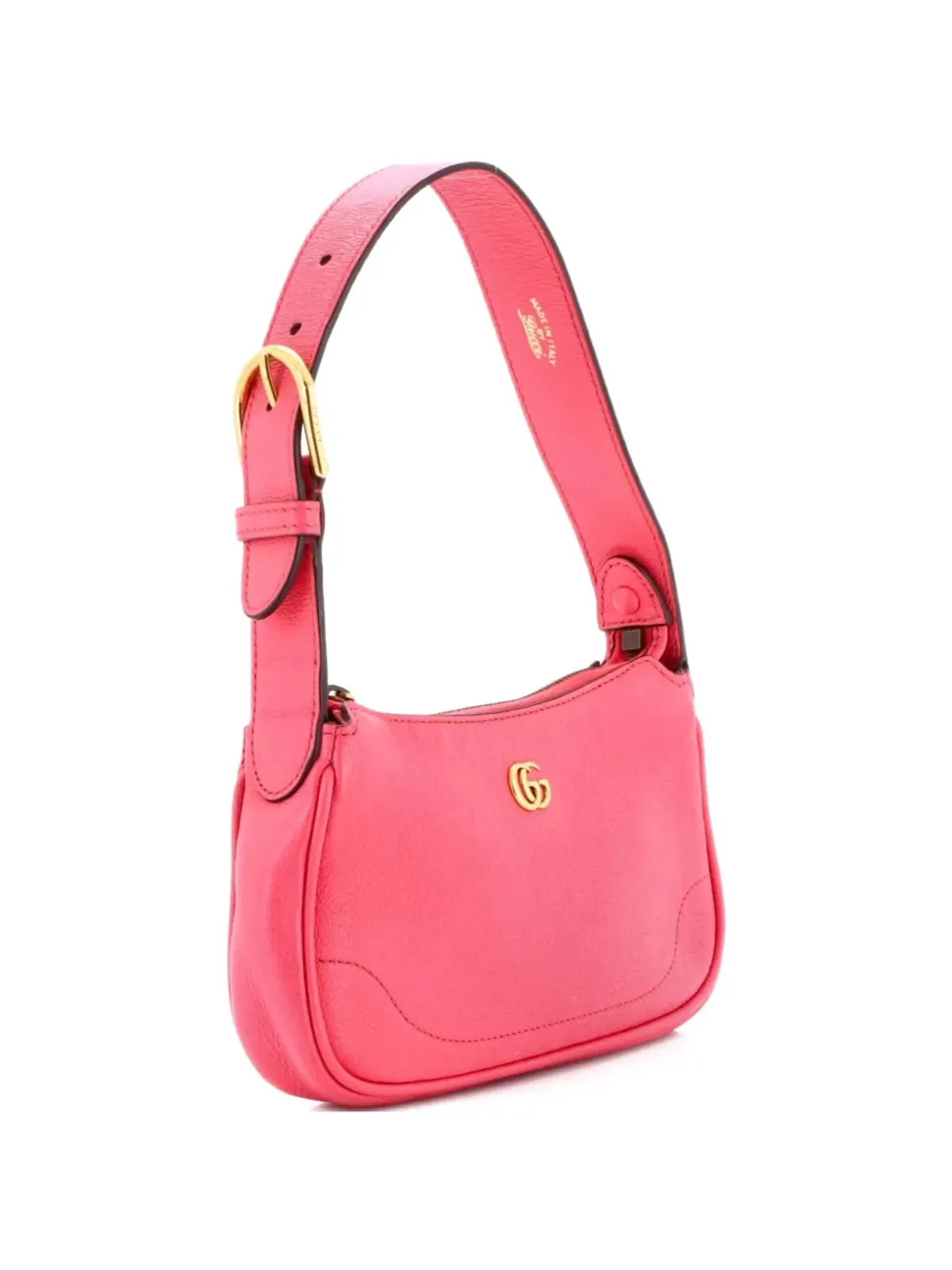 Gucci ビンテージ アフロディーテ レザー ショルダーバッグ - ピンク - 画像3