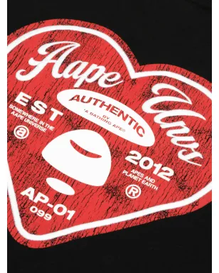 AAPE BY *A BATHING APE® ハートグラフィック Tシャツ - サムネイル5