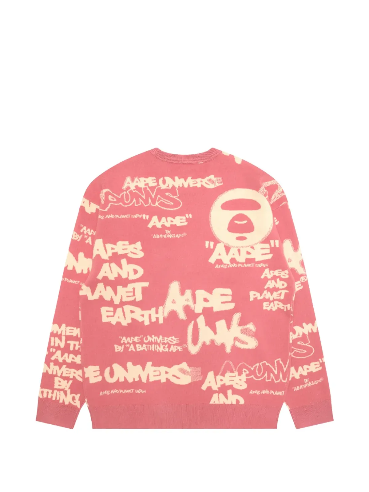 AAPE BY *A BATHING APE® ロゴ入りクルーネックセーター - 画像2