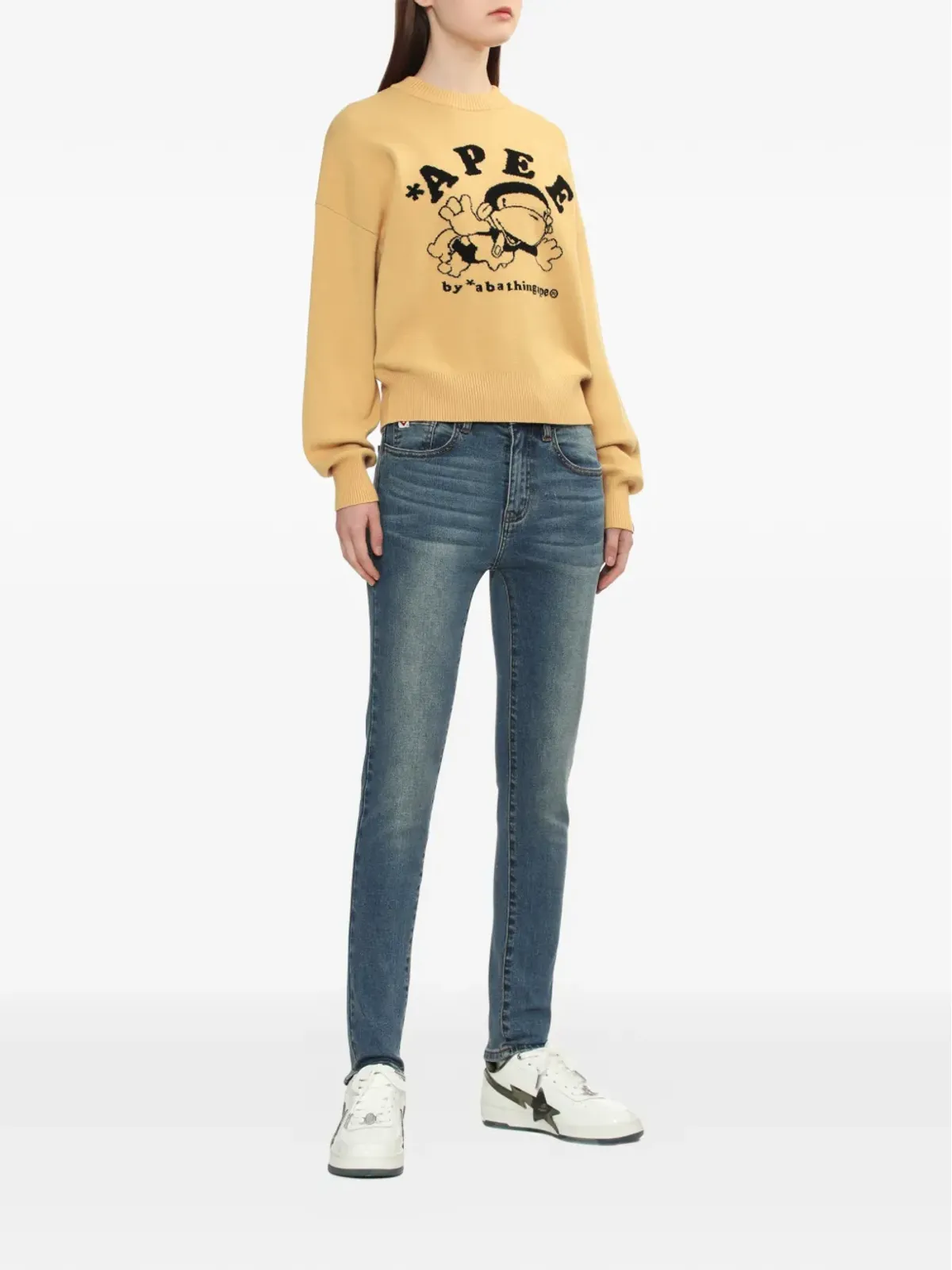 APEÉ™ by *A BATHING APE® グラフィックセーター - 画像2