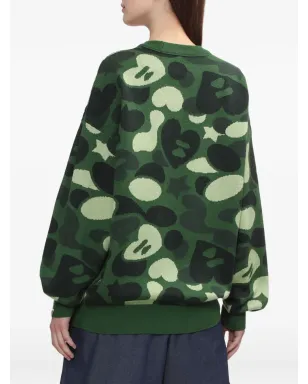 APEE™ by *A BATHING APE® カモフラージュセーター - サムネイル4