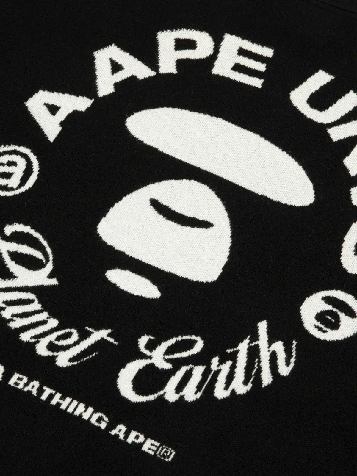 AAPE BY *A BATHING APE® ロゴディテール カーディガン - 画像3