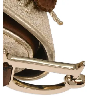 Christian Dior Pre-Owned 2003年 アップリケレザー サドルハンドバッグ - サムネイル5