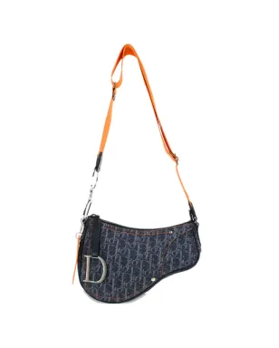 Christian Dior Vintage サドルデニムショルダーバッグ - サムネイル1