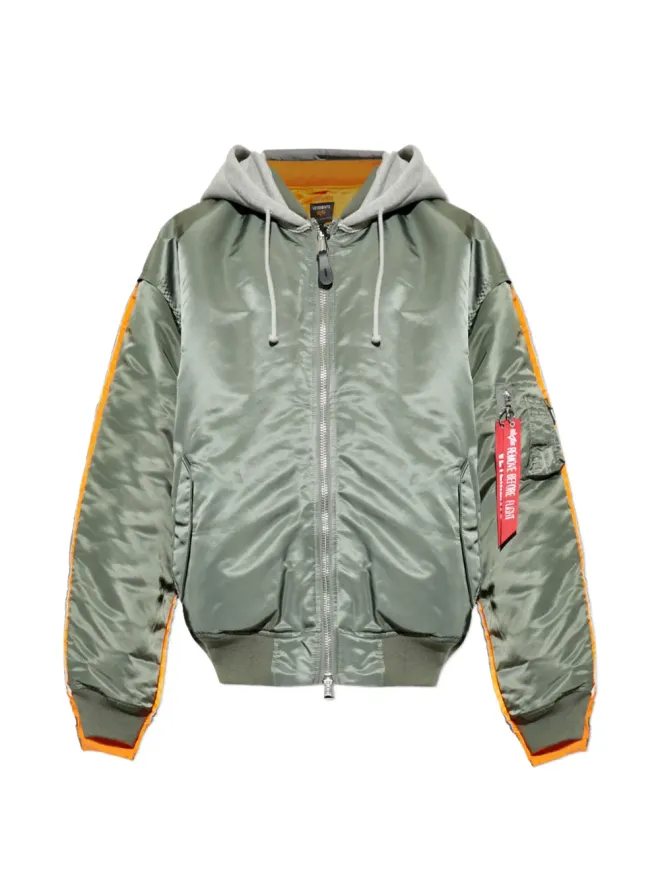 VETEMENTS VETEMENTS フード付きボンバージャケットの商品画像