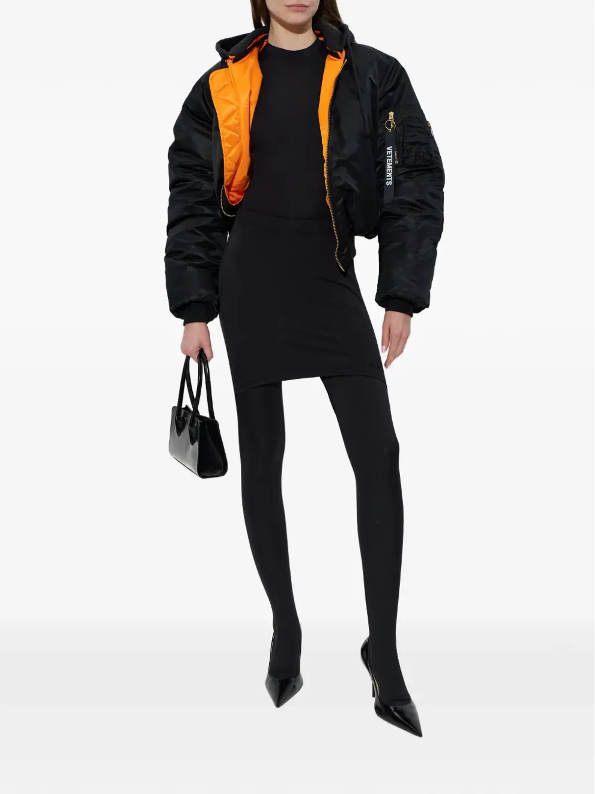 VETEMENTS ノースリーブ・モックネック・ボディスーツ - 画像2