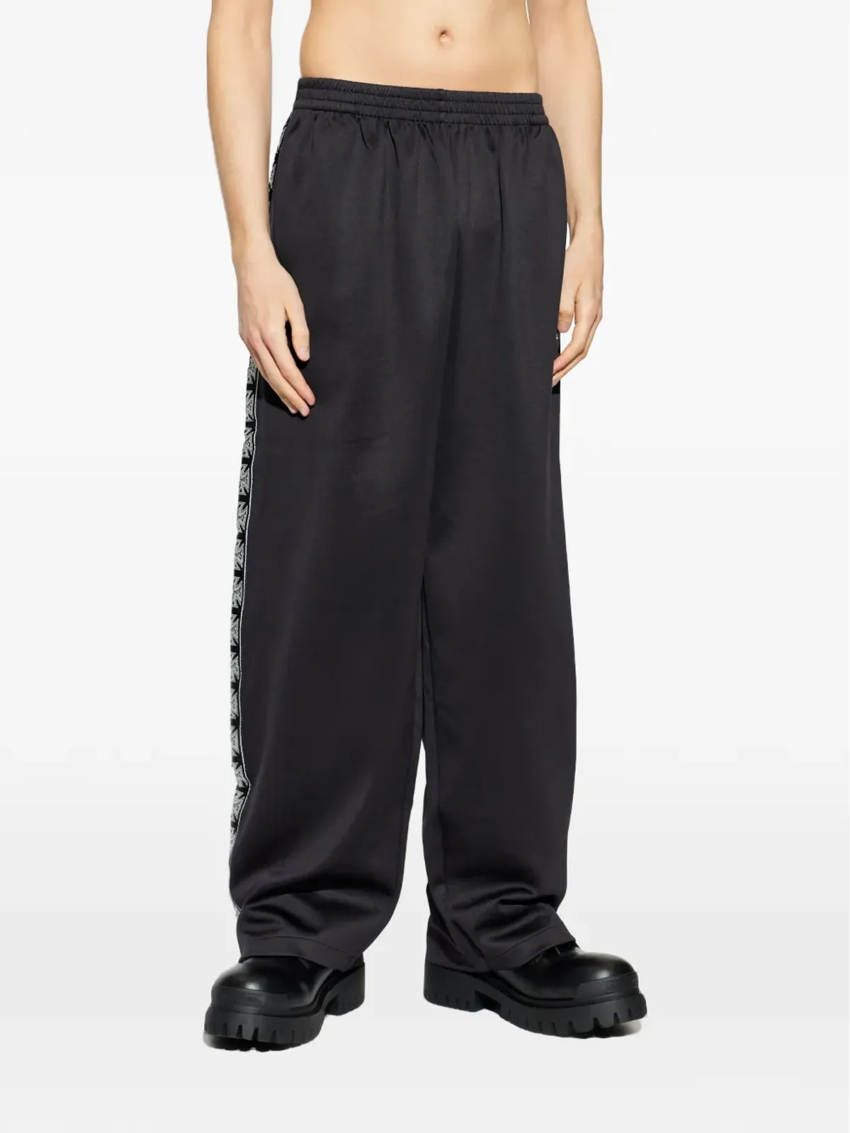 VETEMENTS ロゴディテール トラックパンツ - ブラック - 画像3