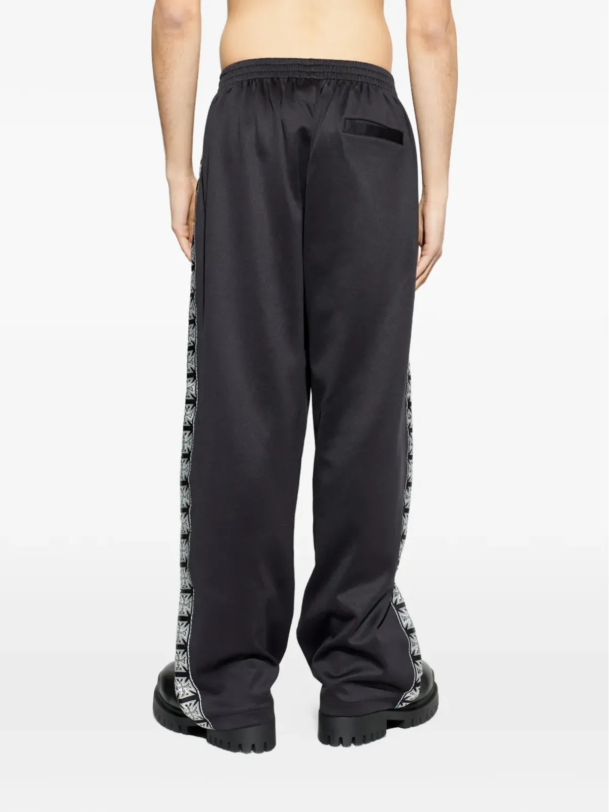 VETEMENTS ロゴディテール トラックパンツ - ブラック - 画像4