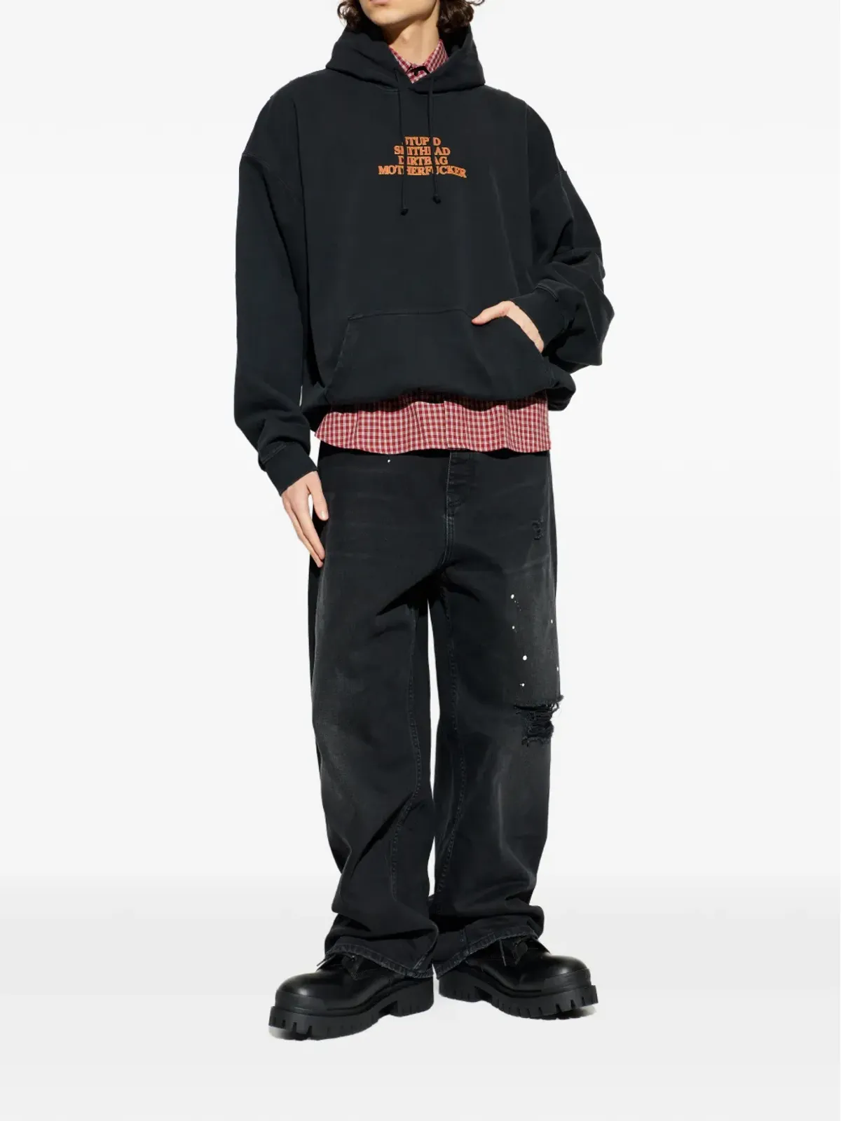 VETEMENTS プリントフーディー - 画像2