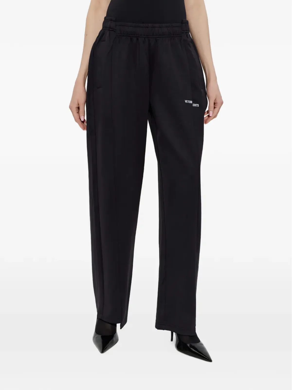 VETEMENTS ロゴプリント トラックパンツ - 画像3