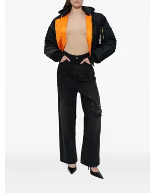 VETEMENTS ダメージ加工スプラッタージーンズ - サムネイル2