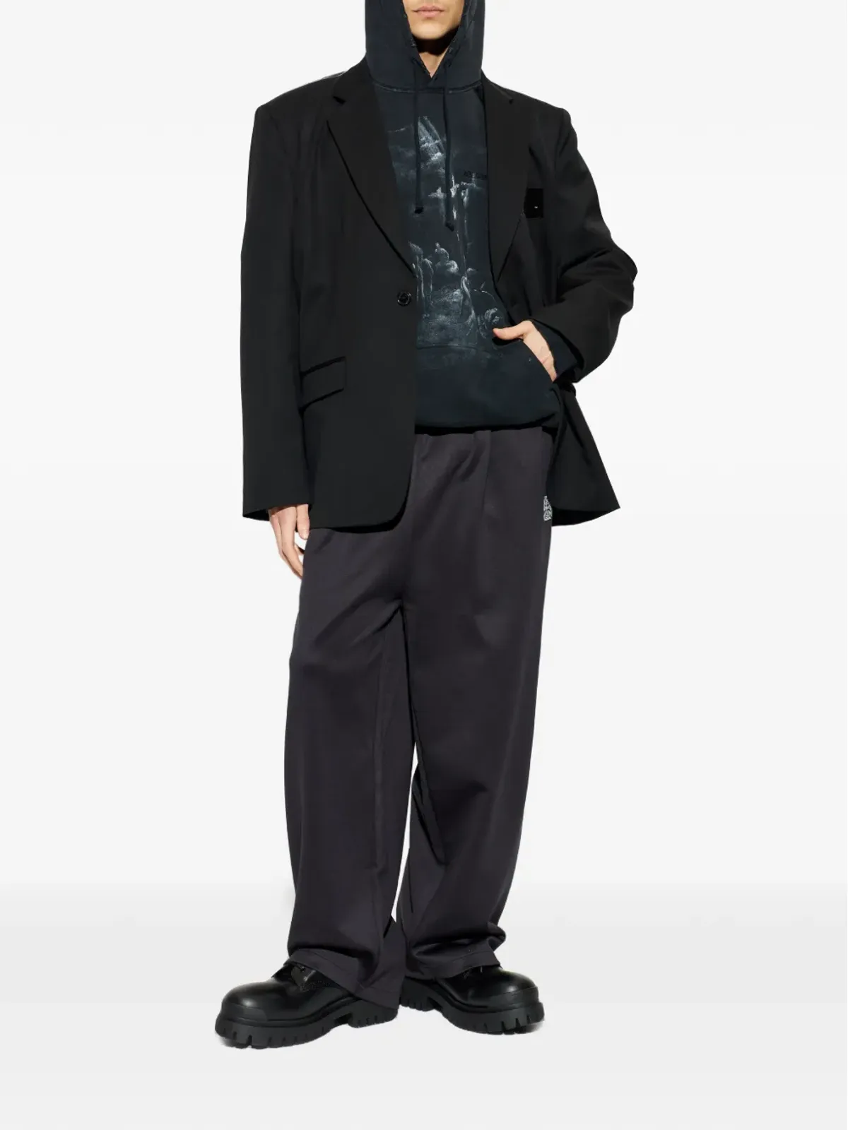 VETEMENTS グラフィックフーディー - 画像2
