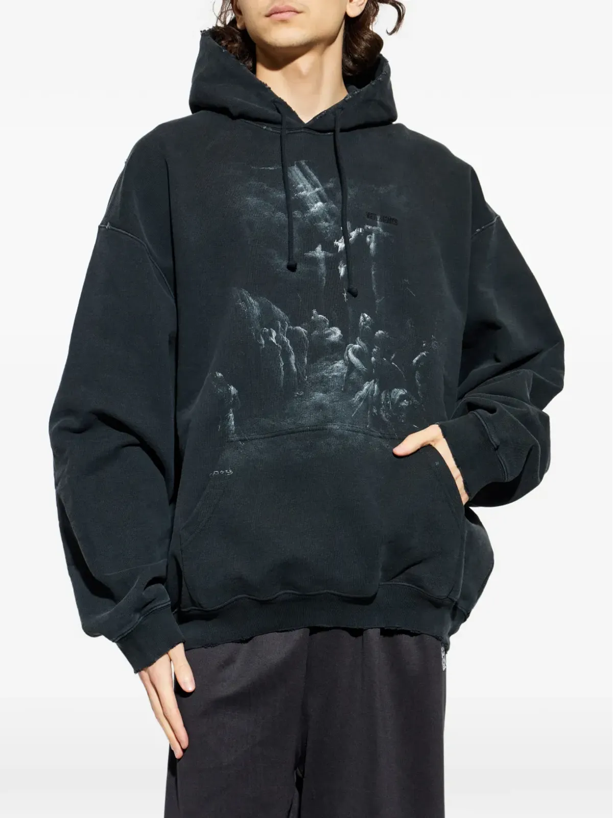 VETEMENTS グラフィックフーディー - 画像3
