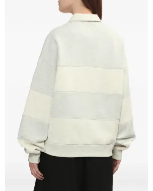APEE™ by A BATHING APE ストライプ柄ジップポロシャツ - サムネイル4