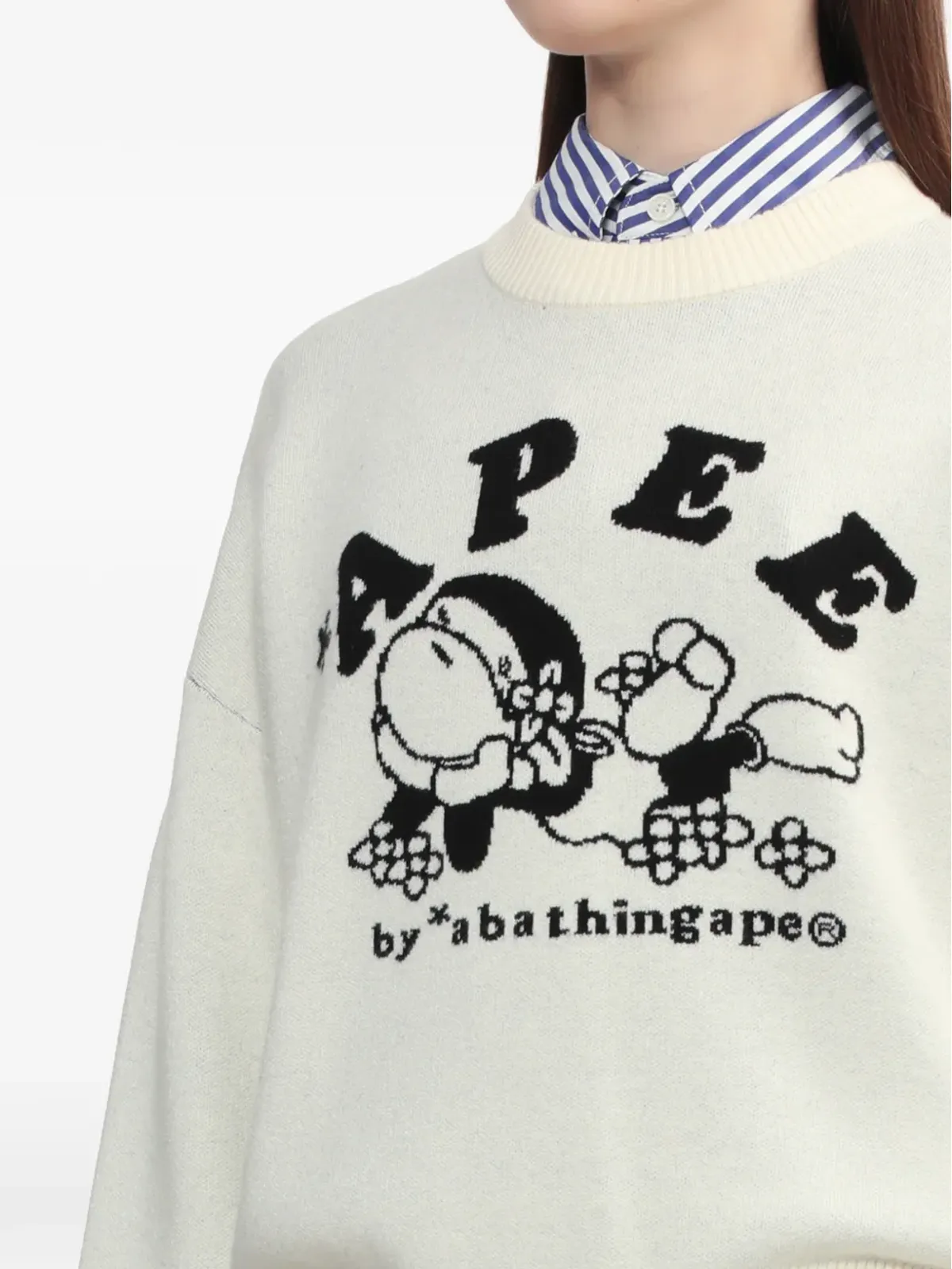 APEE™ by A BATHING APE® Lisa クルーネックセーター - 画像5