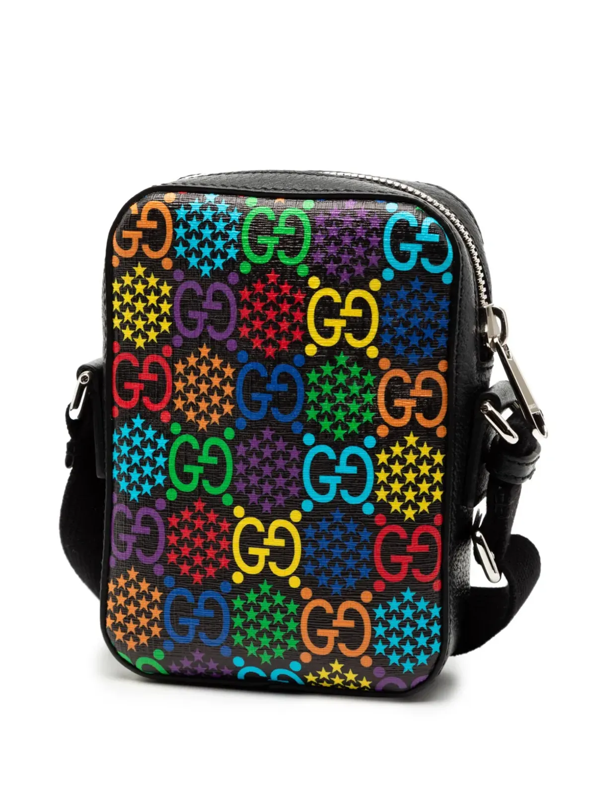 Gucci Pre-Owned GG Supreme Psychedelic クロスボディバッグ - 画像3