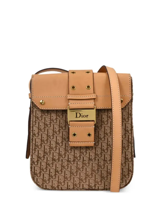 Christian Dior Pre-Owned Christian Dior Pre-Owned トロッター柄ショルダーバッグ - ブラウンの商品画像