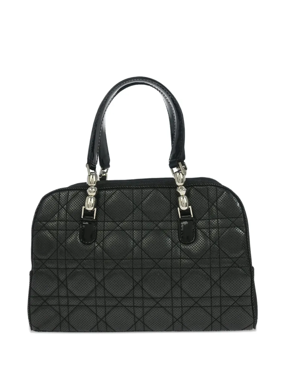Christian Dior ビンテージ カナージュ レザー トートバッグ - 画像2