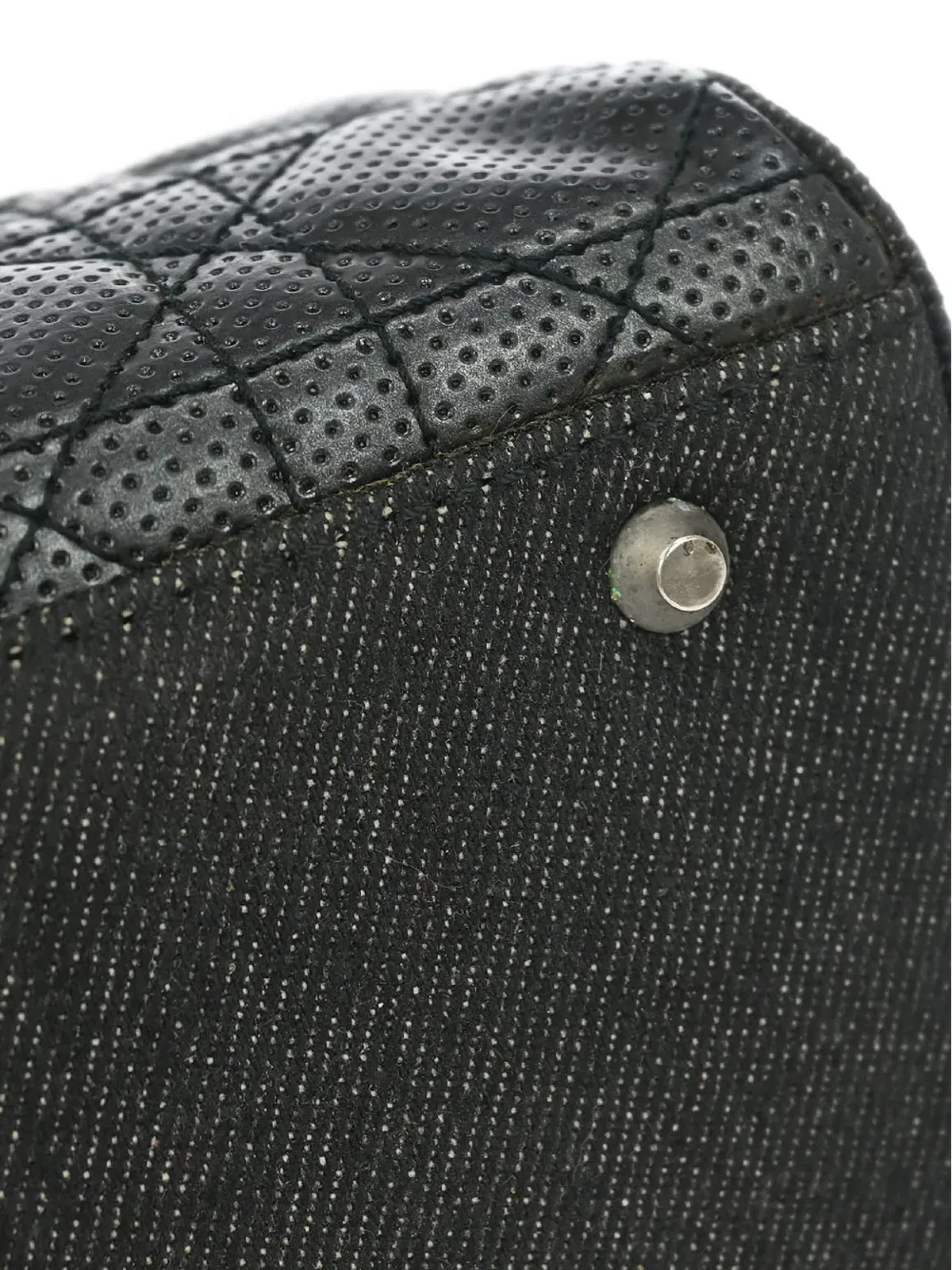 Christian Dior ビンテージ カナージュ レザー トートバッグ - 画像4