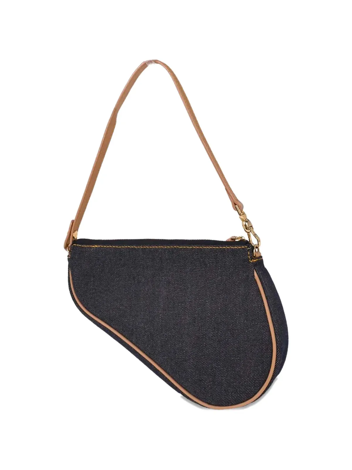 Christian Dior Pre-Owned サドルデニム ハンドバッグ - ブルー - 画像2
