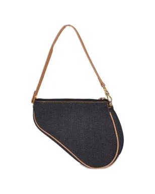 Christian Dior Pre-Owned サドルデニム ハンドバッグ - ブルー - サムネイル2