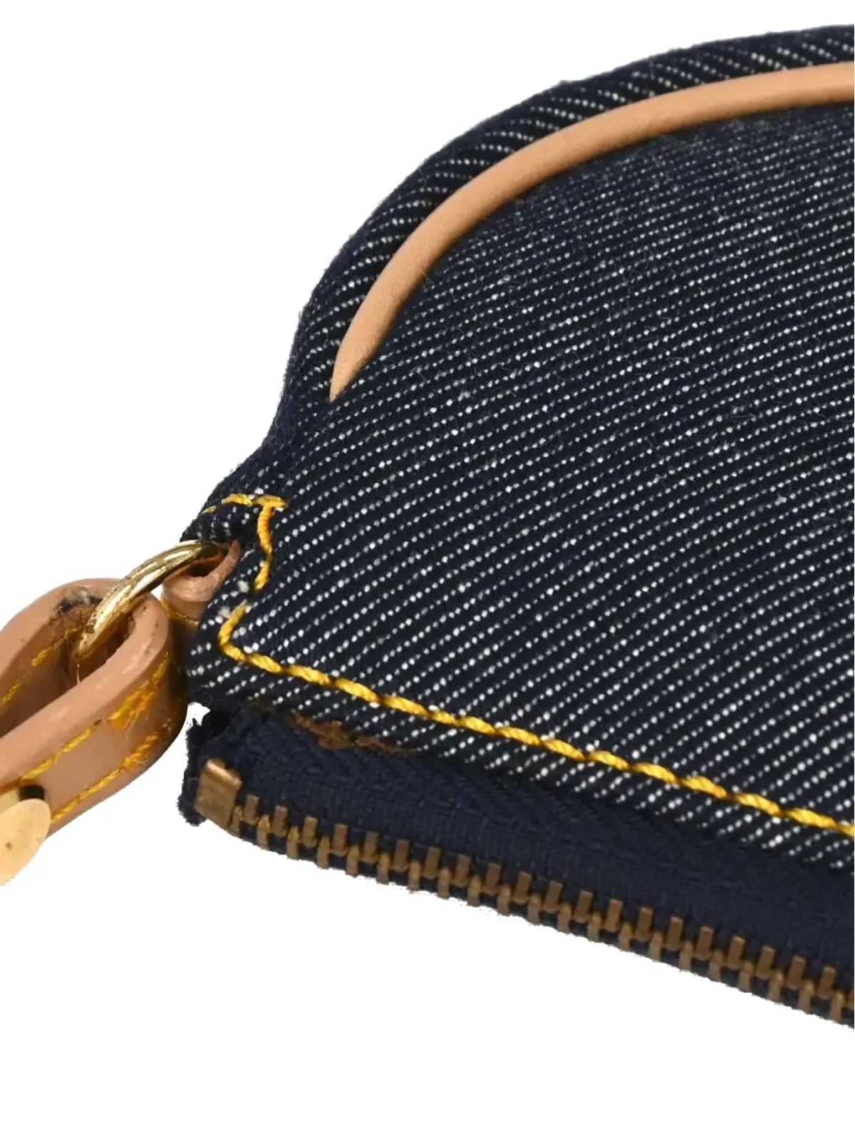 Christian Dior Pre-Owned サドルデニム ハンドバッグ - ブルー - 画像4