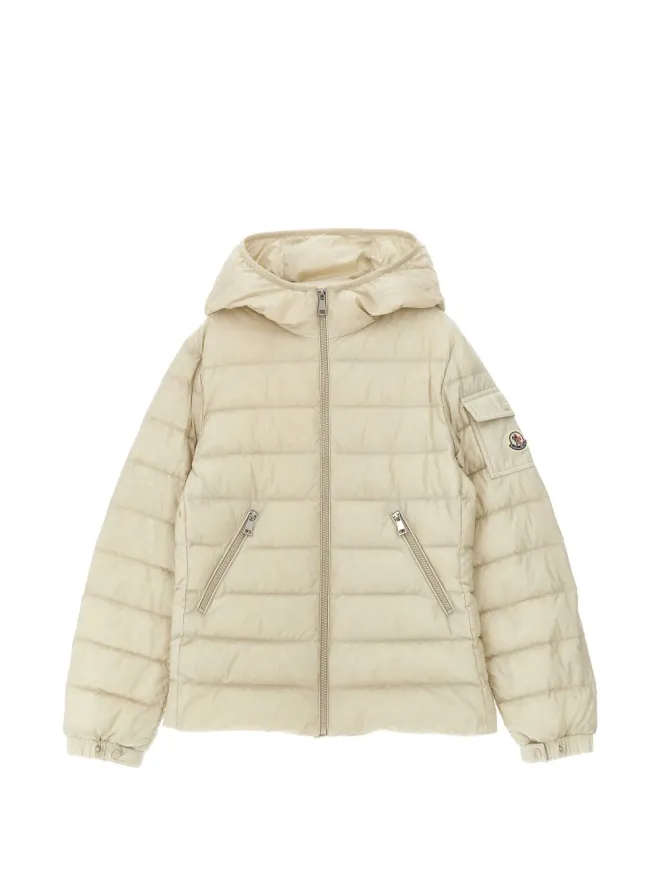 Moncler Enfant Moncler Enfant キルテッドフード付きダウンジャケットの商品画像