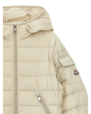 Moncler Enfant キルテッドフード付きダウンジャケット - サムネイル3