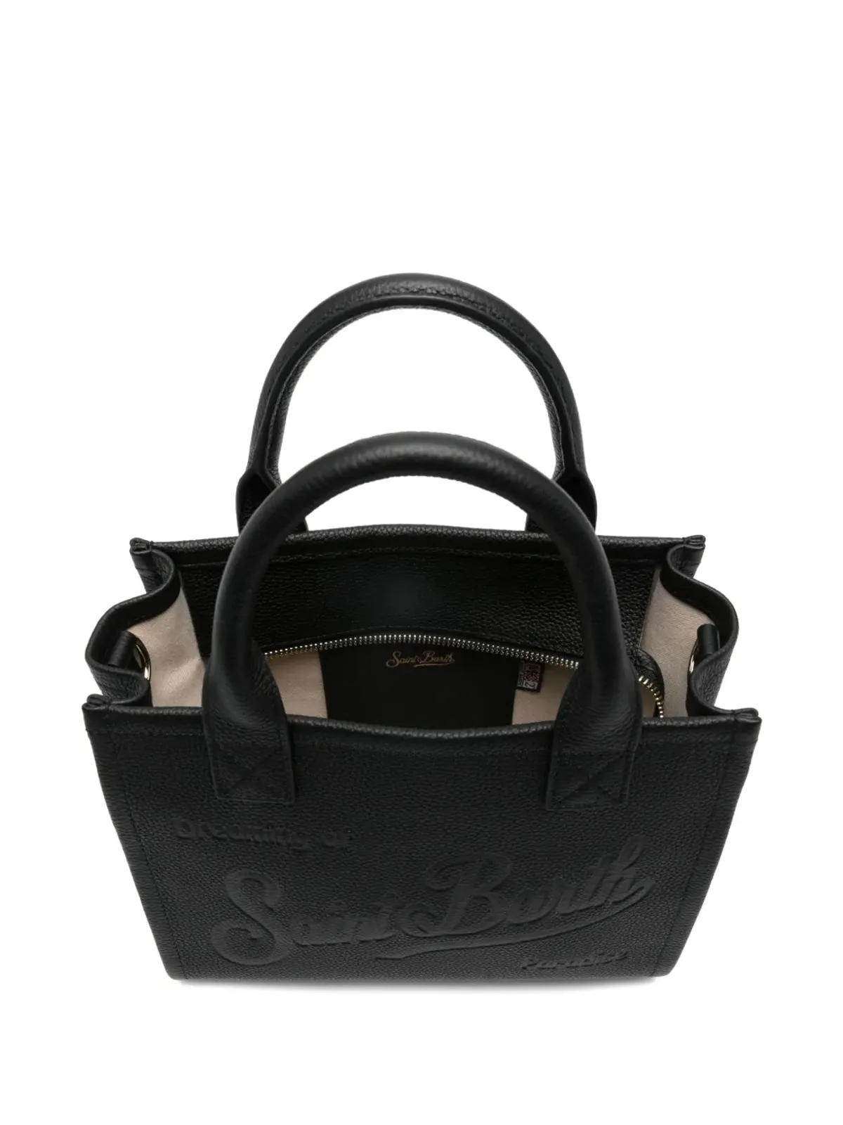 MC2 Saint Barth Vanity エンボス加工 トップハンドル トートバッグ - 画像5