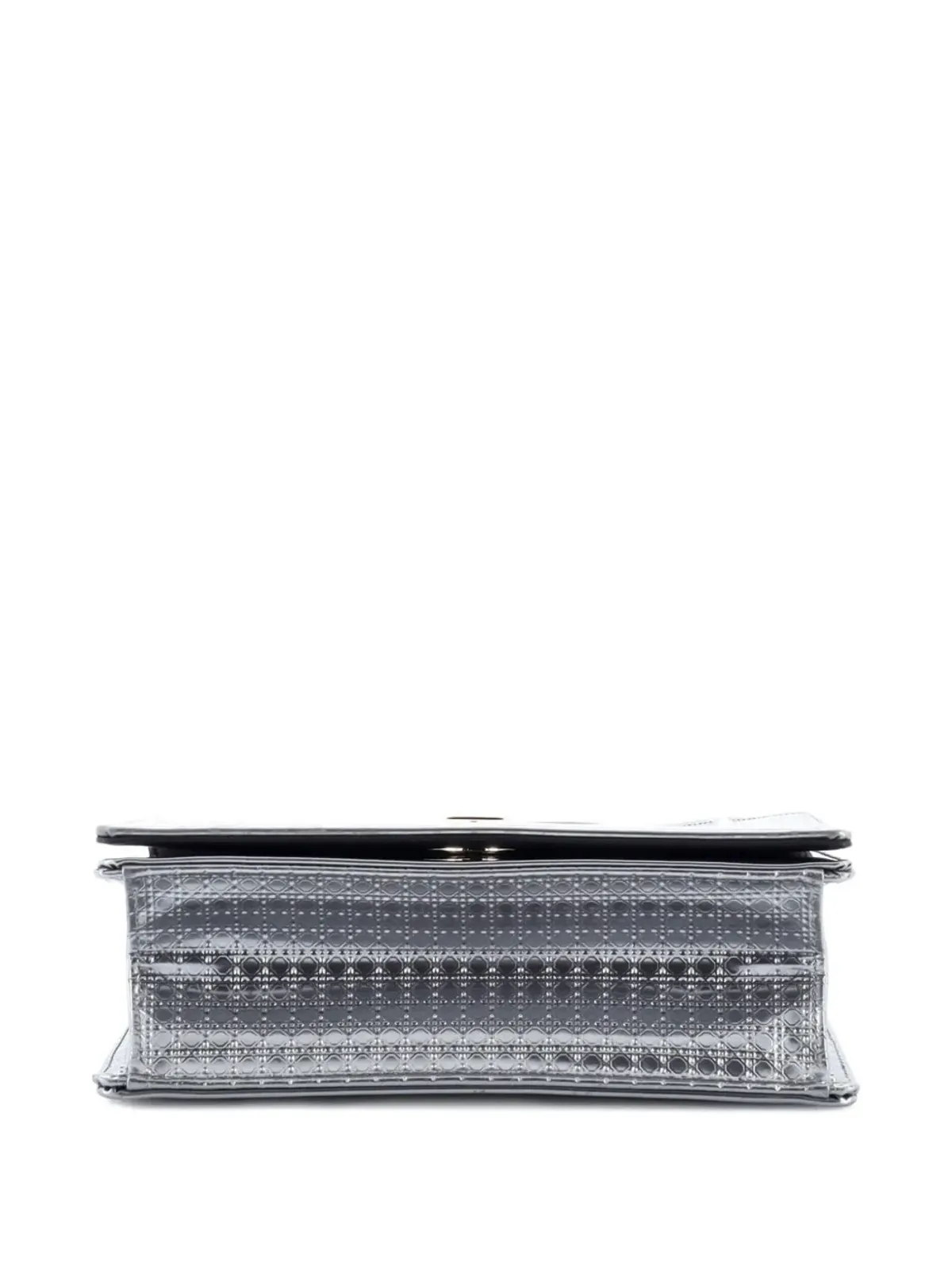 Christian Dior ビンテージ Dioramaフラップバッグ カナージュエンボス - メタリック - 画像4