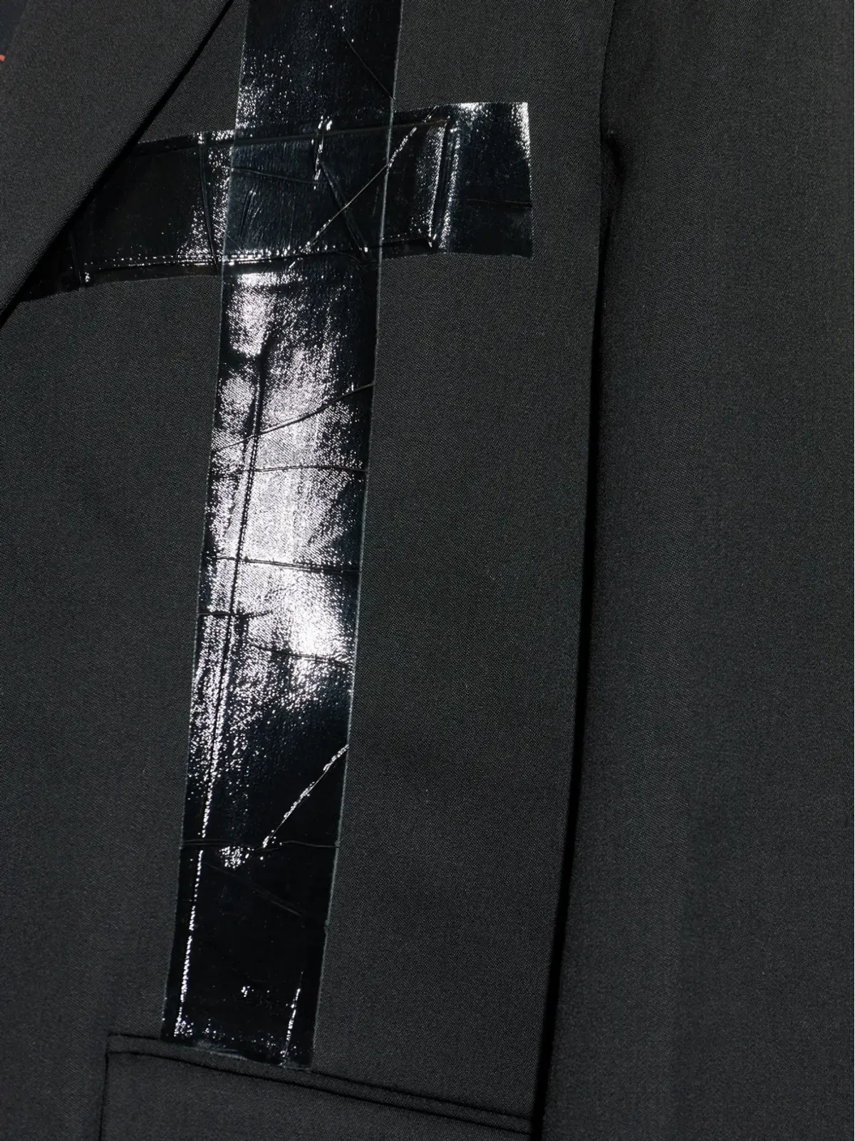 VETEMENTS クロスパッチブレザー - 画像5