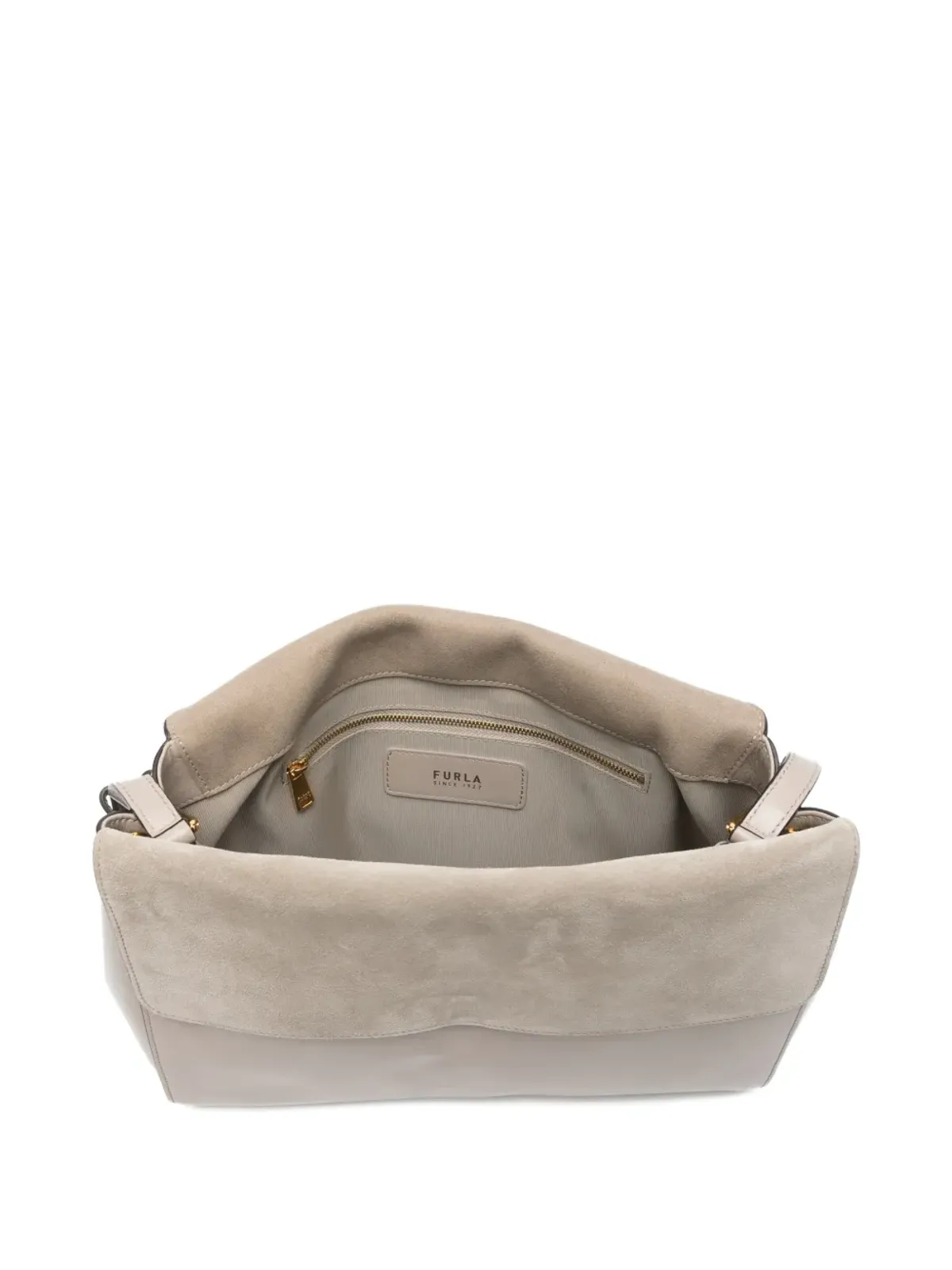 Furla Domus フラップレザーショルダーバッグ - 画像5