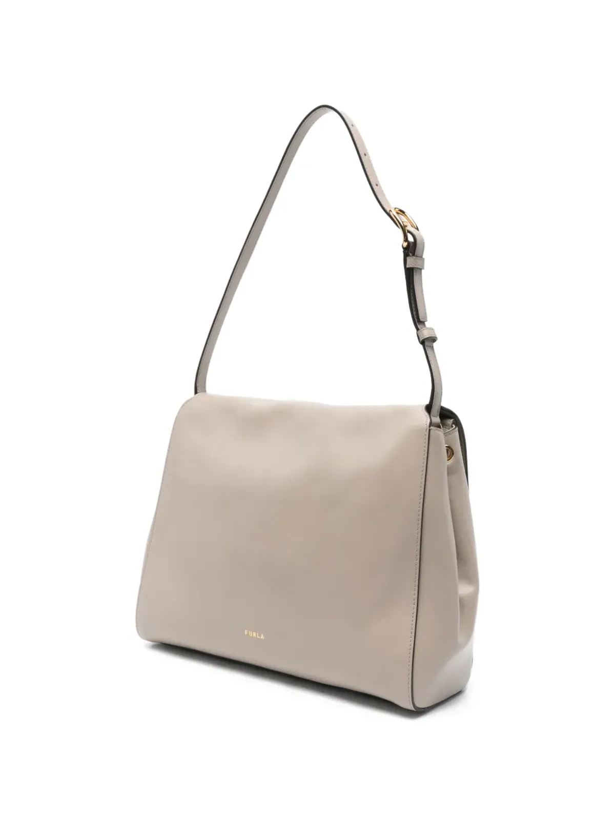 Furla Domus フラップレザーショルダーバッグ - 画像3