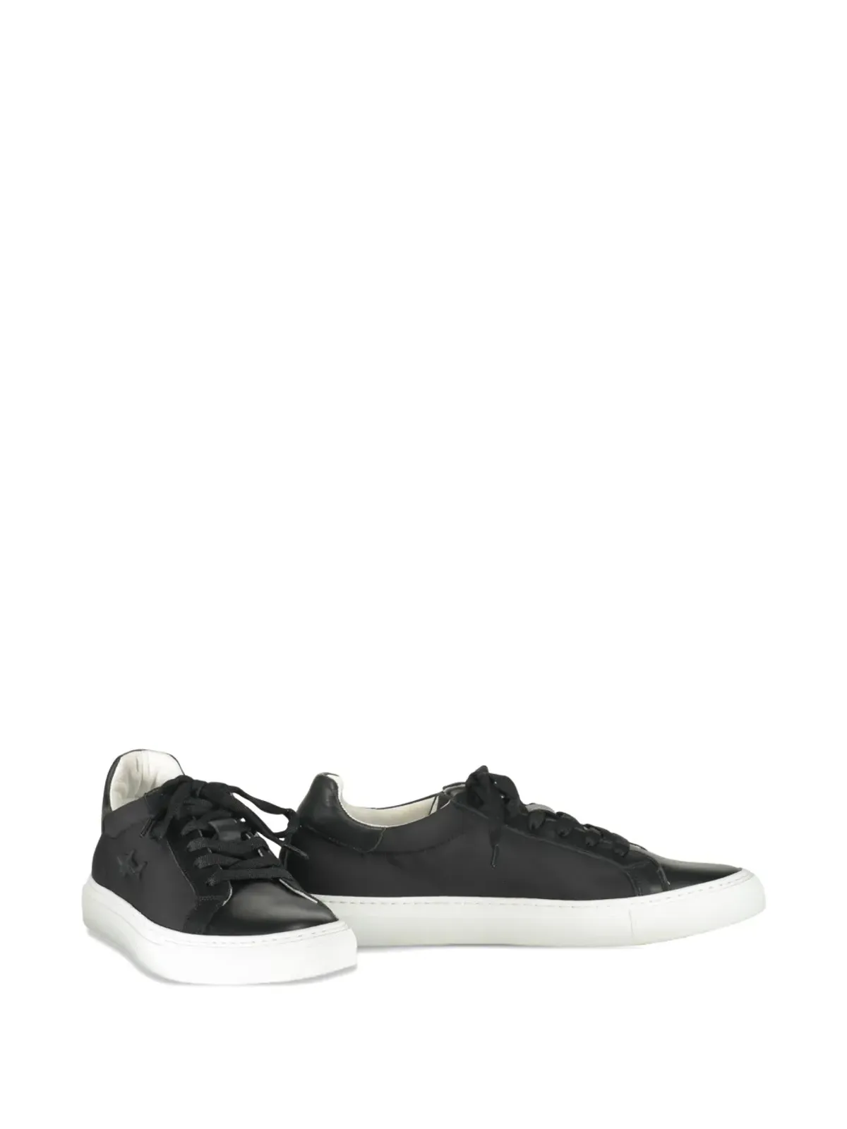 Paul & Shark low white-sole sneakers - Black - 画像2