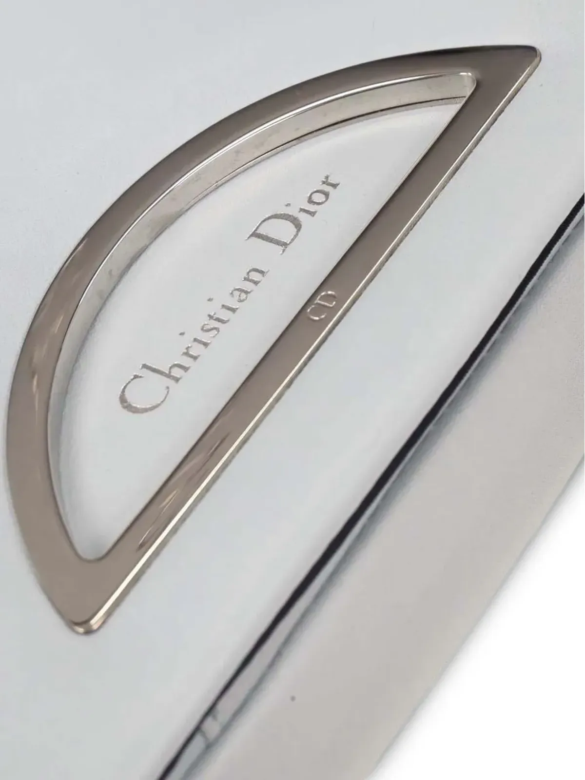 Christian Dior Pre-Owned 2000ビーズ付きレザーハンドバッグ - 画像5