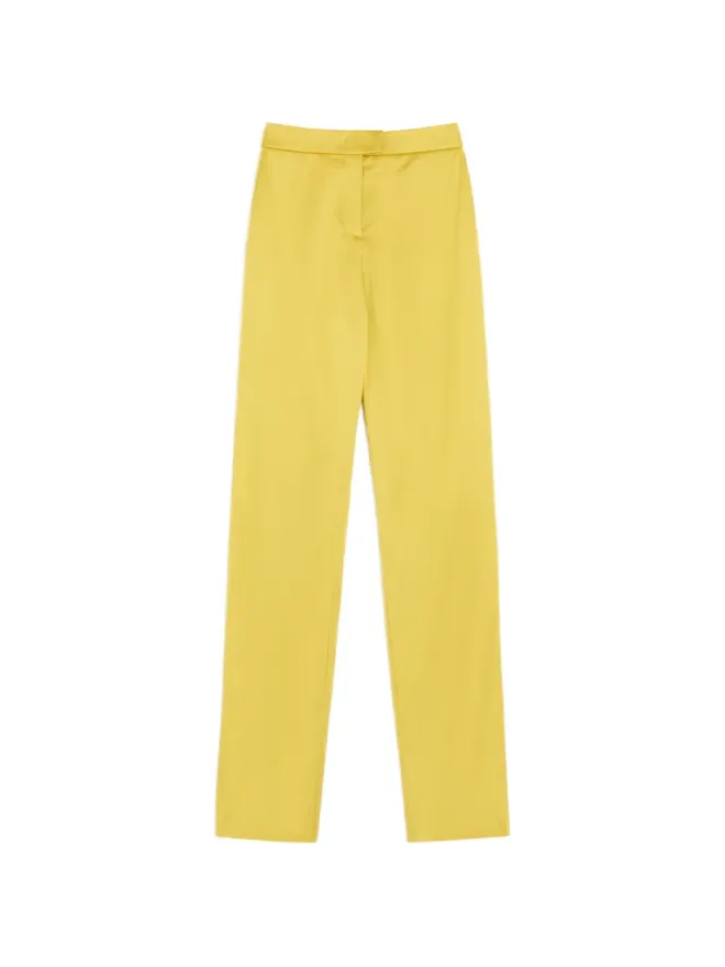 Valentino Garavani Valentino Garavani ダブル・デュシェストレッチパンツ - グリーンの商品画像