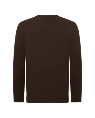 FRANZESE COLLECTION リブ編みクルーネック カシミヤセーター - サムネイル2
