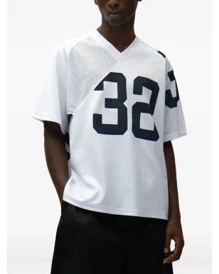 Arte Antwerp メッシュVネックTシャツ - サムネイル1