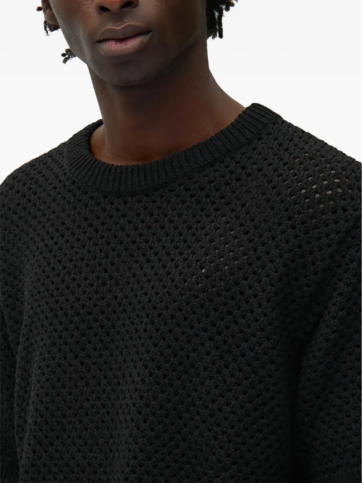 Arte Antwerp オープンニットTシャツ - 画像3