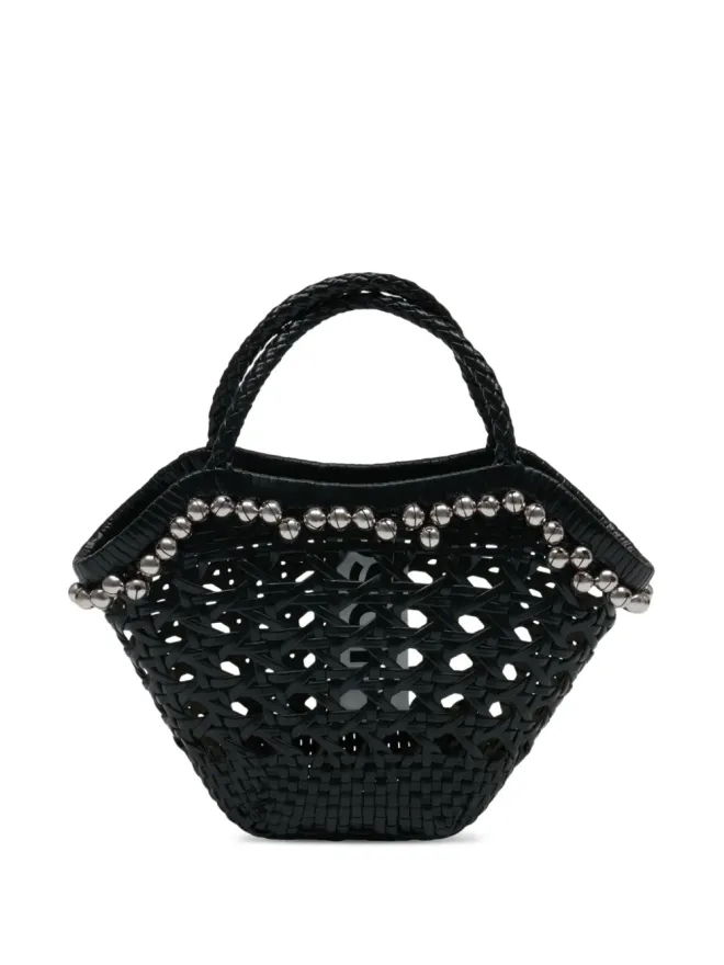 OSOI Osoi リップ 編み込みハンドル付き トートバッグの商品画像