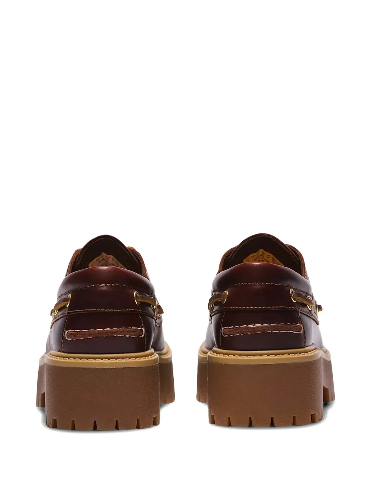 Timberland レースアップ・プラットフォームローファー - 画像3