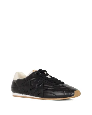 AMIRI Pacific Flat スター柄キルトレザー スニーカー ブラック - サムネイル2