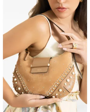 Jimmy Choo Bar Hobo スタッズ装飾ショルダーバッグ - サムネイル2