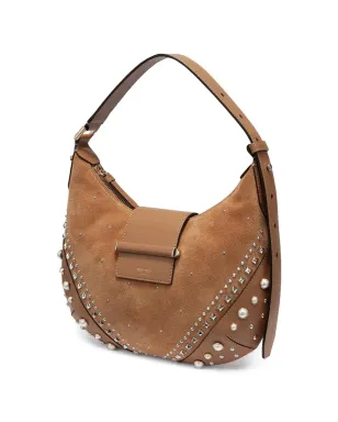 Jimmy Choo Bar Hobo スタッズ装飾ショルダーバッグ - サムネイル4